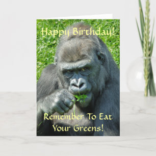 GORILLAS CARD