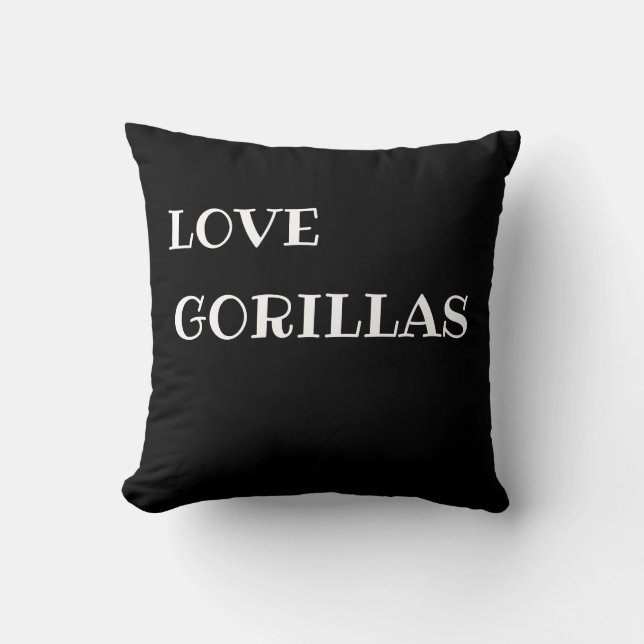 GORILLAS CUSHION (Front)