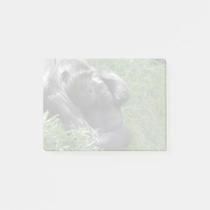 Gorillas Kibibi and Moke at the National Zoo Post-it Notes