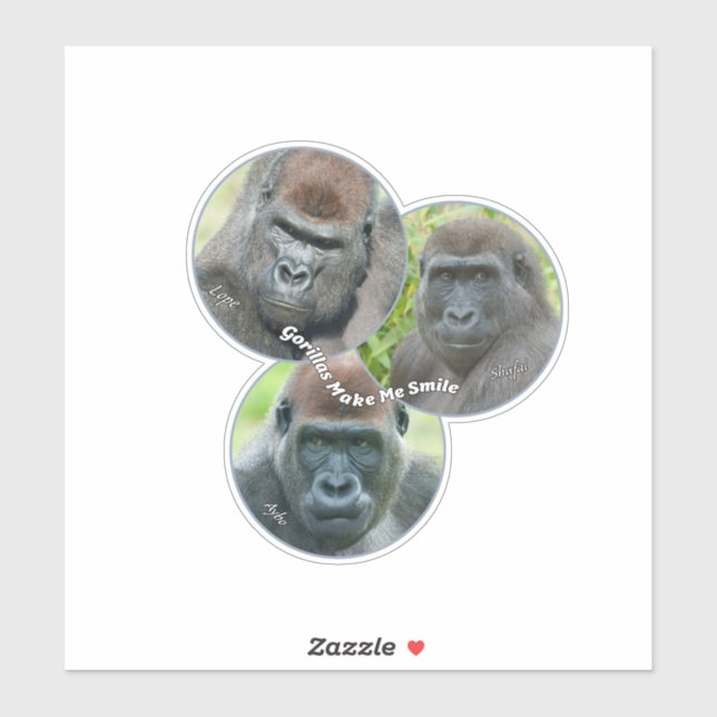 Gorillas Make Me Smile (Sheet)