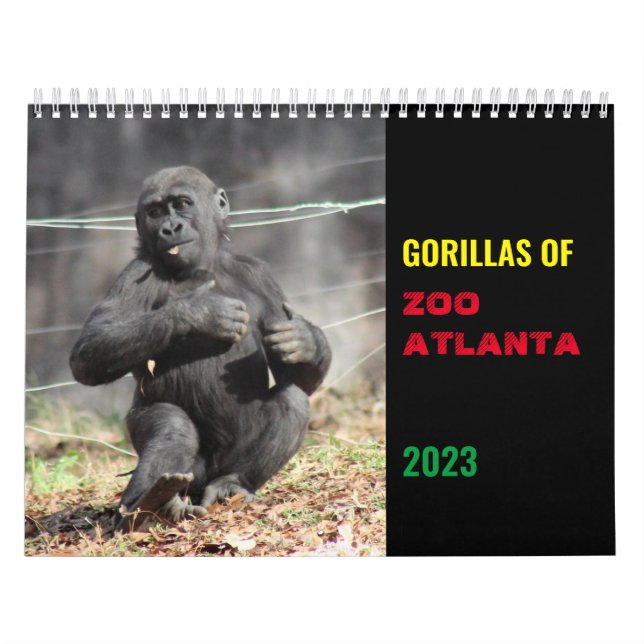 Gorillas of Zoo Atlanta 2023 Calendar (Cover)