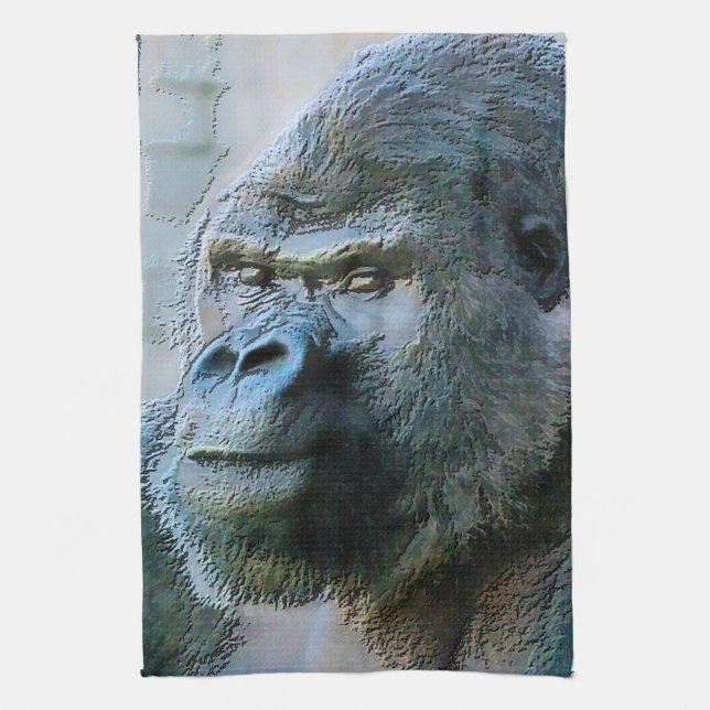 GORILLAS TEA TOWEL (Vertical)