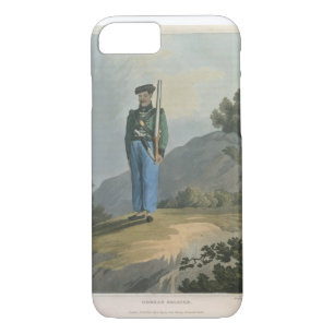 Gorkah Soldier, from 'Journal of a Route Across In iPhone 8/7 Case