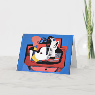 Gorky - Still Life with Palette, abstract art Card