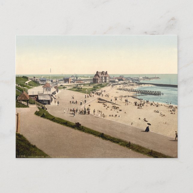 Gorleston Beach II, Norfolk, England Postcard (Front)