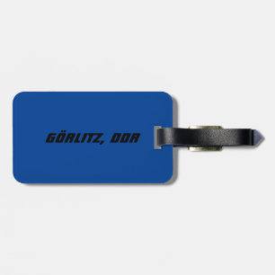Gorlitz, Deutsche Demokratische Republik DDR Luggage Tag