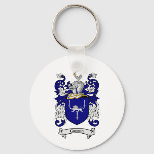 GORMAN FAMILY CREST -  GORMAN COAT OF ARMS KEY RING