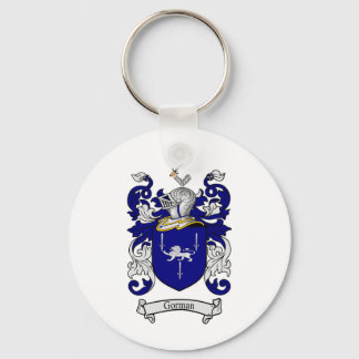 GORMAN FAMILY CREST -  GORMAN COAT OF ARMS KEY RING