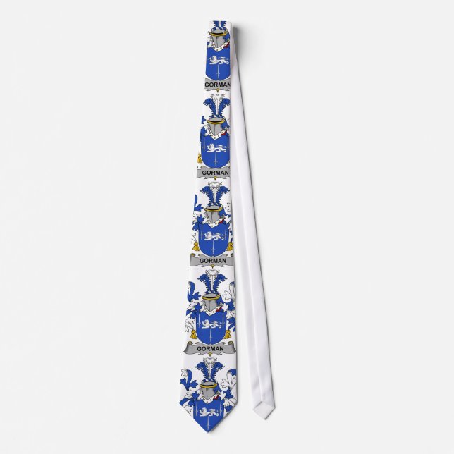 Gorman Family Crest Tie (Front)
