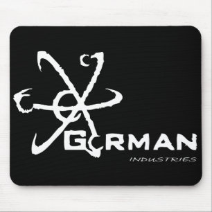Gorman Industries Black Mouse Pad