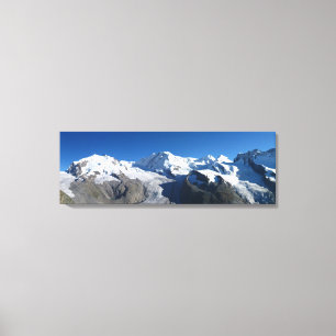 Gornergrat Swiss Alps Canvas Print