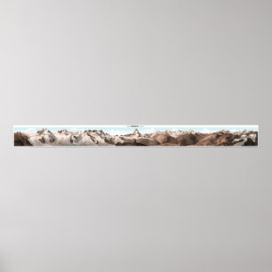 GORNERGRAT Swiss Alps Panorama 360° poster