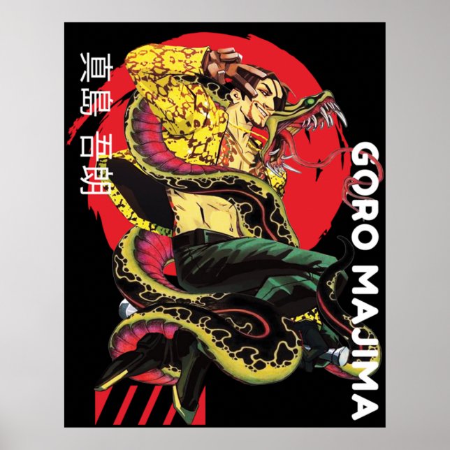 Goro Majima Yakuza Poster (Front)