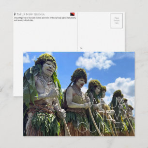Goroka, Papua New Guinea Travel Postcard