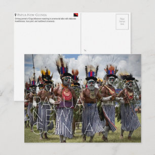 Goroka, Papua New Guinea Travel Postcard