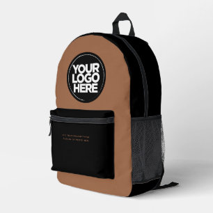 Gorpcore Personalised Corporate Logo and Text Printed Backpack