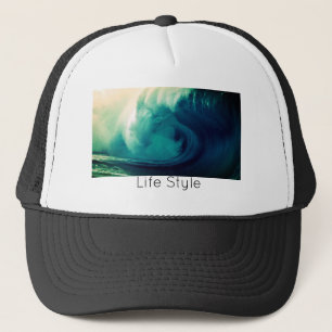 Gorra De Camionero Ocean Wave  Life Style  trendin Trucker Hat