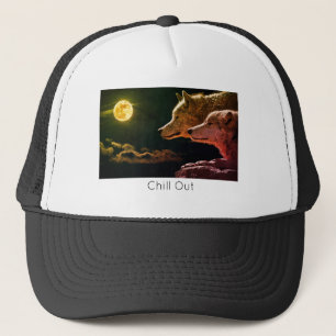 Gorra De Camionero Wolf Life Style trending produ Trucker Hat