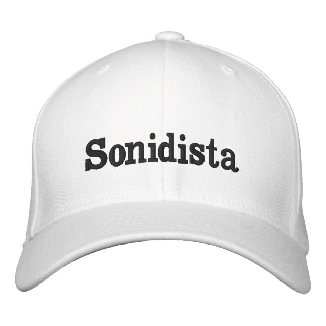 Gorra Sonidista Embroidered Hat (Front)
