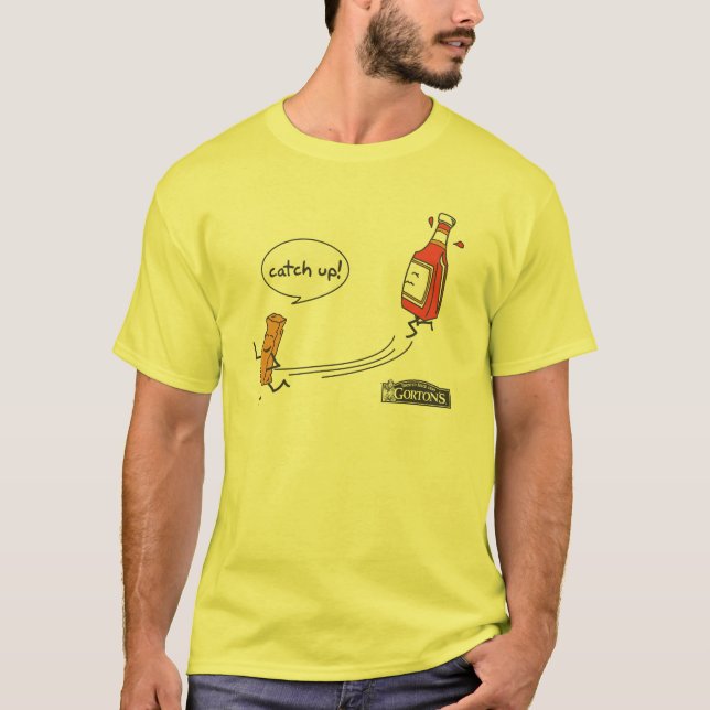 Gorton's Catch Up! T-Shirt (Front)