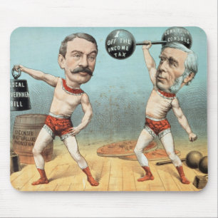 Goschen and Ritchie, the Champion Weight Mouse Mat