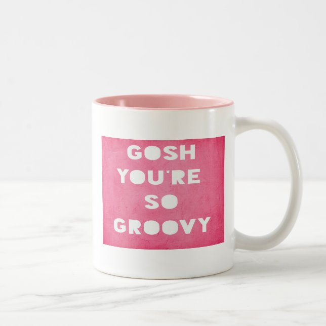 Gosh,Groovy Mug (Right)