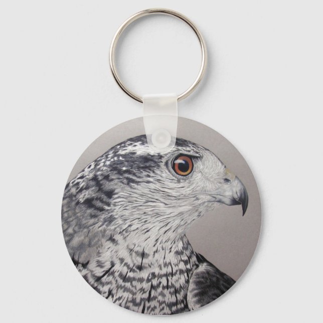 Goshawk Keychain (Front)
