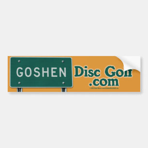 Goshen Disc Golf Bumper Sticker