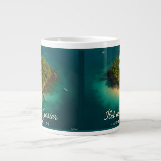 Gosier Islet Guadeloupe Large Coffee Mug