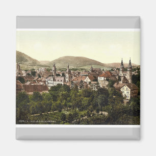 Goslar and Georgenberg, Hartz, Germany classic Pho Magnet