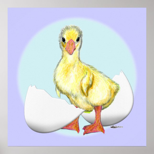 Gosling:  Just Hatched Poster (Front)