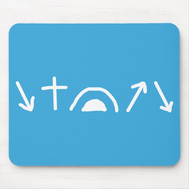 Gospel Arrows Mousepad (Front)