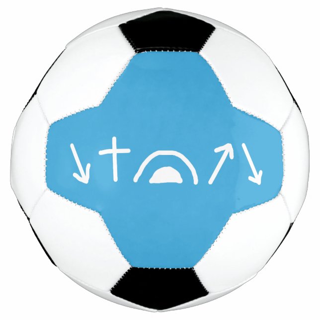 Gospel Arrows Soccer Ball (Front)