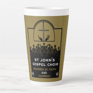 Gospel Choir Church Gifts Latte Mug