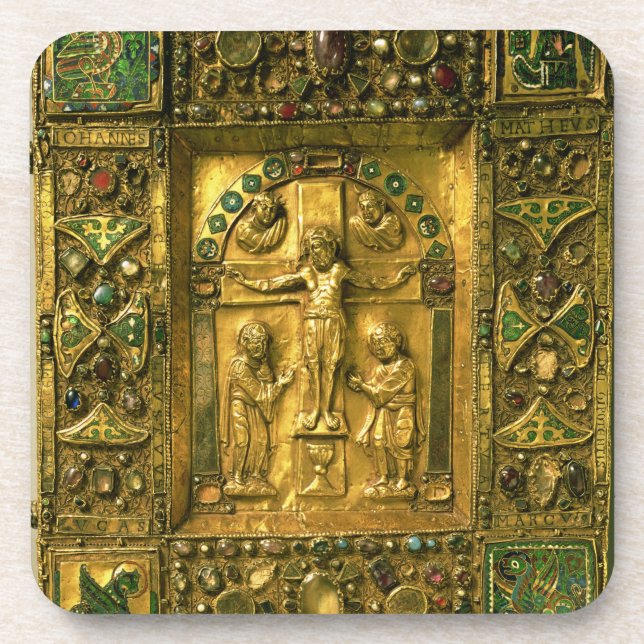Gospel Cover, Ottonian, Germany, 11th century (gol Coaster (Front)