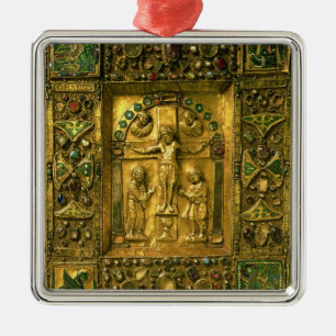 Gospel Cover, Ottonian, Germany, 11th century (gol Metal Tree Decoration
