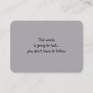 Gospel Evangelism Invite Salvation pocket keepsake