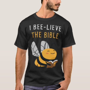 Gospel Kids Christian Faith Cute Bee I Bee lieve t T-Shirt