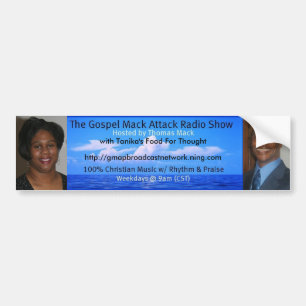 Gospel Mack Attack Bumper Sticker