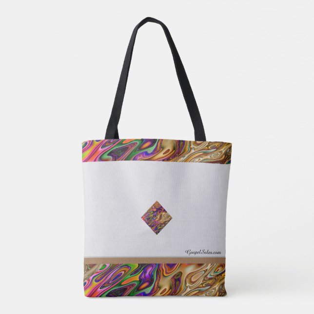 Gospel Scripture Tote Multicolor (Back)