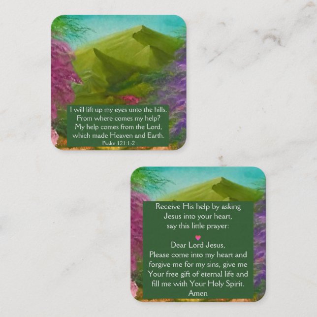 Gospel Tract Card (Front/Back)