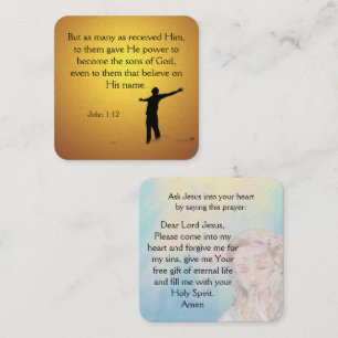 Gospel Tract Card