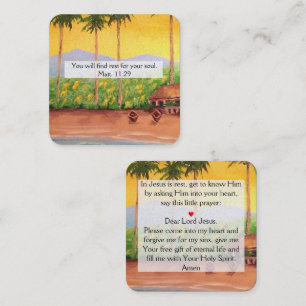 Gospel Tract Card