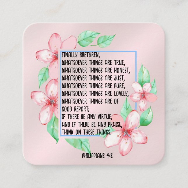 Gospel Tract Card (Front)