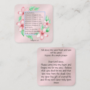 Gospel Tract Card