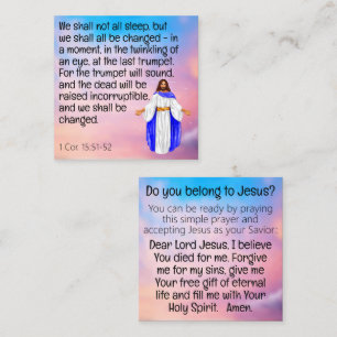 Gospel Tract Card