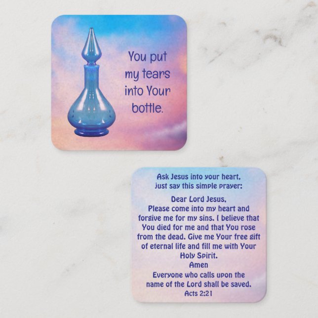 Gospel Tract Card (Front/Back)