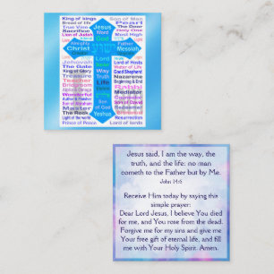 Gospel Tract Card
