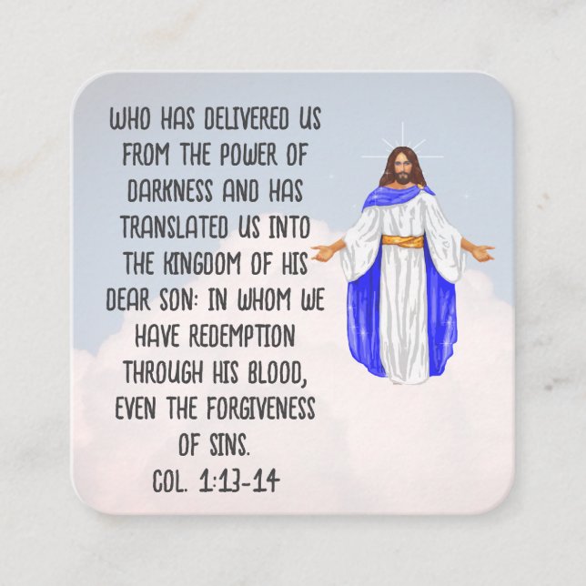 Gospel Tract Card (Front)