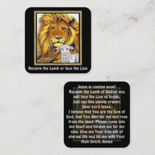 Gospel Tract Card